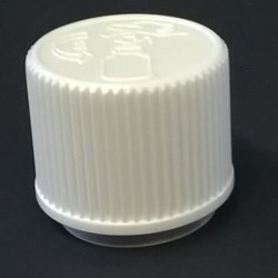 Screw cap PP, ø 18, various colors, childproof CRC, with TE